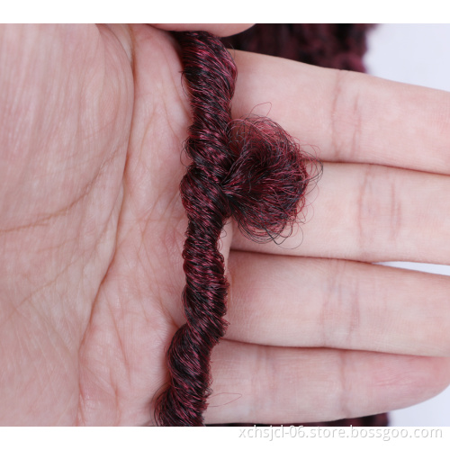 Butterfly Locs Wholesale 24&14 Inch Long Synthetic Crochet Braiding Crochet Butterfly Faux Locs Natural Twist Hair Extensions